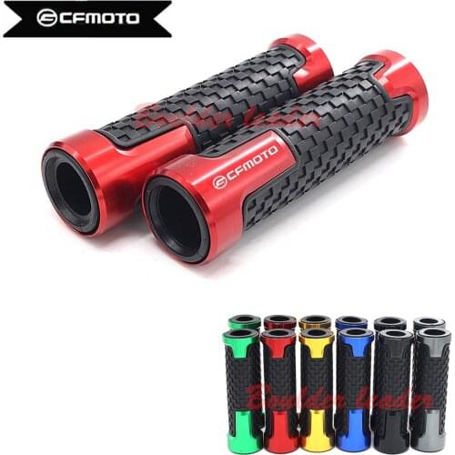 High Ratings Motorcycle Accessories Grip CNC Aluminum PVC Anti-Skid Handlebar Grips For CFMOTO 400NK 400 NK 650NK 650 NK