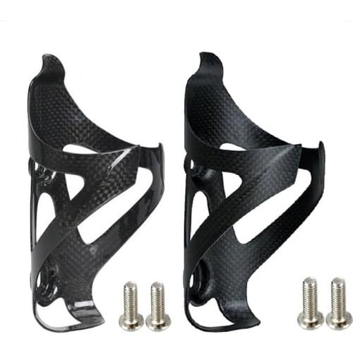 2020 Hot Sale Full Carbon Fiber Bicycle Water Bottle Cage MTB Road Bike Botelle Holder Ultra Light Cycle Equipment Matte/ Glossy