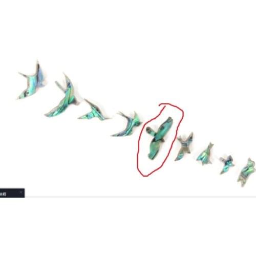 Antonio-A Set good brid Inlay Material Diy Abalone Fingerboard Guitar-Thick