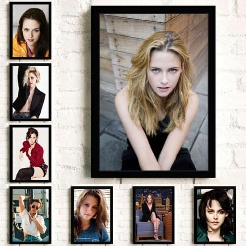 Kristen Stewart (Kristen Stewart) HD starry sky wall artist home decoration canvas painting Nordic decoration cafe bar poster