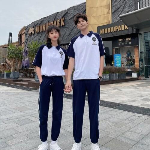 Couples wear summer suits and students' casual suits couples clothes couples clothing