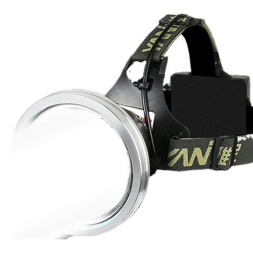 7736X headlight glare charging post induction wearing bright flashlight led lamp 3000 meters long-range