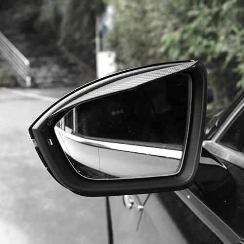 2Pcs Universal Car Rearview Mirror Rain Shade Side Rear View Mirror Rain Eyebrow Eyebrow Rain Cover Exterior Accessories