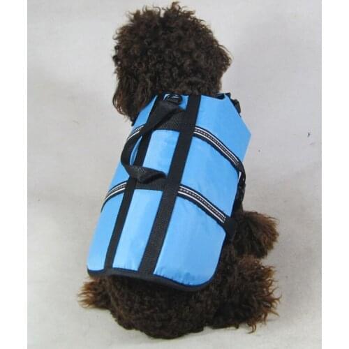 2017 new dogs top quality life jackets doggy summer swim wear costume puppy surfing swimming vestbeach vacation jacket 1pcs