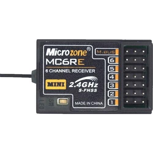 6-Channel 2.4GHz MC6RE Receiver Model Airplane Radio Controller System For MC6C/E7/MC7/MC8B/MC10 Remote Control Receiver