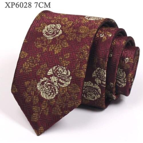 Brand New Men’s Classic Business Tie High Quality 7CM & 6CM Ties For Men Fashion Formal Neck Tie Gentleman Work Party Necktie