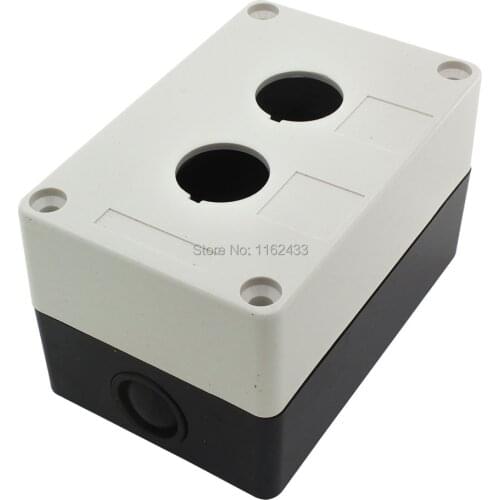 BX2-22 2 holes push button switch box for 22mm mounting hole push button