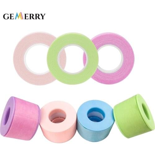 Non-woven Medical Blue Tape Eyelash Tape Breathable Sensitive Resistant Eye Pad Eyelash Extensions Stand Tools