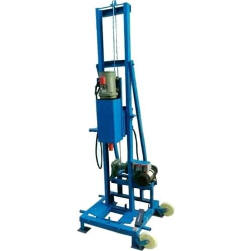 100M Depth Well Drilling Machines Professional Electric Portable Water Drill Rig Machine With 2 Alloy Bits For Sale