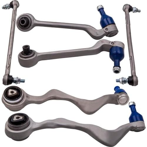 Front Suspension Forward & Rearward Control Arms & Sway Bar Links Set For BMW 330i 2006 Rearward Control Arms Sway Bar Links