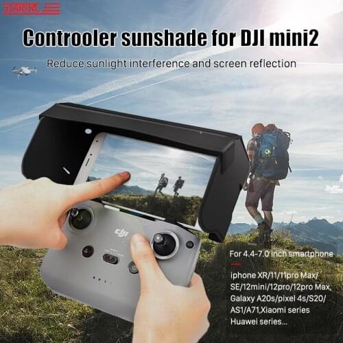 STARTRC Dji Mini 2 Sunhood Foldable Phone Remote Controller Cover Sun shade for Dji Mavic Air 2 / 2S Sunshad Controller Sun Hood