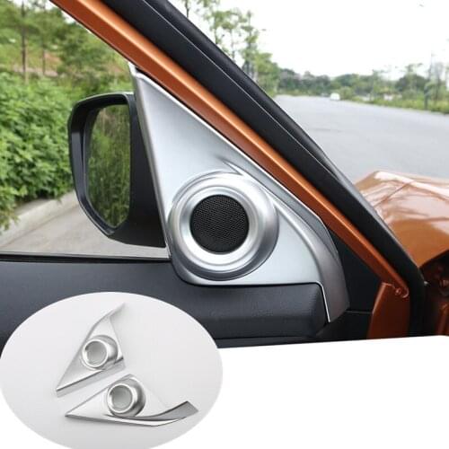 For Honda Civic10th Gen 2016 2017 Inner Car Door Stereo Speaker Cover Trim 2pcs Car Decor Car Accessories Interior