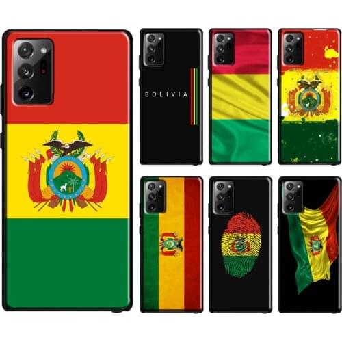 Bolivia Flag Case For Samsung Galaxy S21 Ultra S20 FE S10e S8 S9 S10 Note 20 Note 10 Plus Back Cover