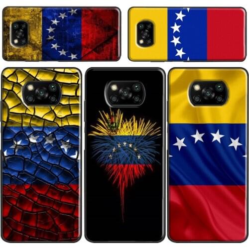 Venezuela Venezuelan Flag Case For Xiaomi Poco X3 F2 Pro Case For Redmi Note 9 8 Pro 7 A 8T 9S 9C Mi Note 10 Lite