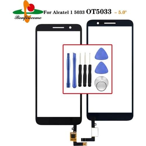 For Alcatel 1 5033 5033D 5033X 5033Y 5033A 5033J OT5033 Touch Screen Digitizer Sensor Outer Glass Lens Panel