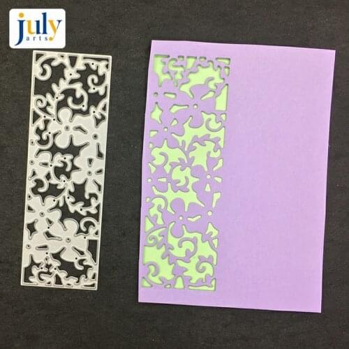 Julyarts Carbon Steel Material Lace Decoration Stamps Cutting Embossing Cutter Paper For Card DIY Scrapbooking Cutting Metal