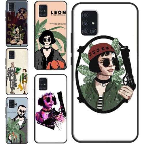 Leon The Professional Case For Samsung A21S A20e A11 A31 A41 A51 A71 A10 A20S A30S A40 A50 A70 A12 A32 A52 A72