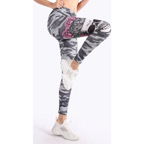 Brand Hot Sales Leggings Mandala Mint Print Fitness legging High Elasticity Leggins Legins Trouser Pants for women
