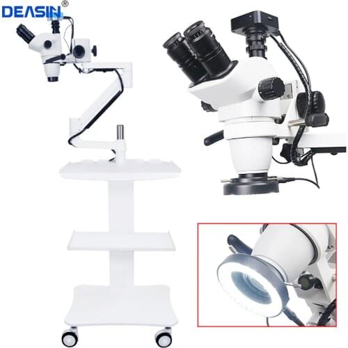 Dental Equipment Microscope with Built-in Camera 3X~55X Continuous zoom for Optional Dental Equipment Chair Unit