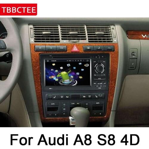 For Audi A8 S8 4D 1994~2003 MMI Multimedia Player HD IPS Screen DSP Stereo Android Car DVD GPS Navi Map Radio WiFi system