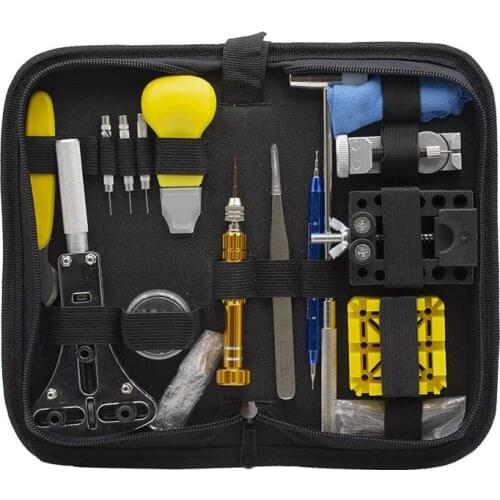 185 Pcs Watch Repair Tools Spring Bar Tool Set Watch Battery Replacement Tool Kit Watch Band Link Pin Remover Tool Set