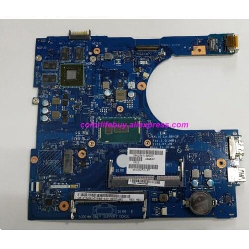 Genuine CN-0T66WJ 0T66WJ T66WJ i5-6200U AAL15 LA-D071P N16V-GM-B1 Laptop Motherboard for Dell Inspiron 17 5459 5559 5759