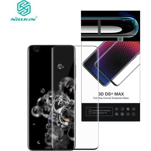 Nillkin For Samsung Galaxy S20 Plus Tempered Glass Film Ds Max Full Cover 3D Glass Curved Screen Protector for Samsung S20 Ultra
