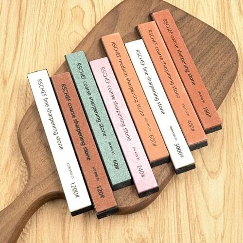 RSCHEF Small Whetstone Sharpening stone for fixed angle sharpener bar sharpening stone whetstone