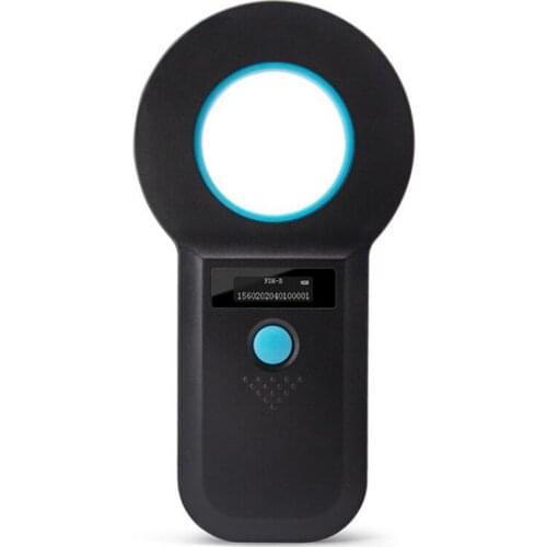 Pet Microchip Scanner RFID Bluetooth-compatible Animal Reader Chip Tag with OLED Display for Dog Cat Tracking and