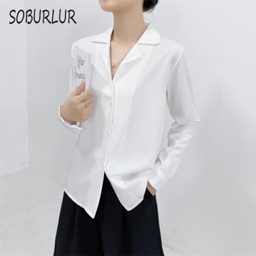 SOBURLUR Long Blouses