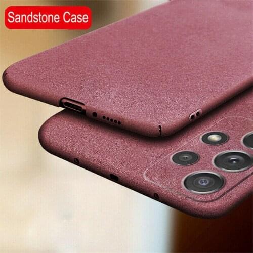For Samsung Galaxy A52 A72 Ultra Slim Frosted Hard PC Sandstone Case Cover For Samsung A52 Samsung A72 Shockproof Case Cover
