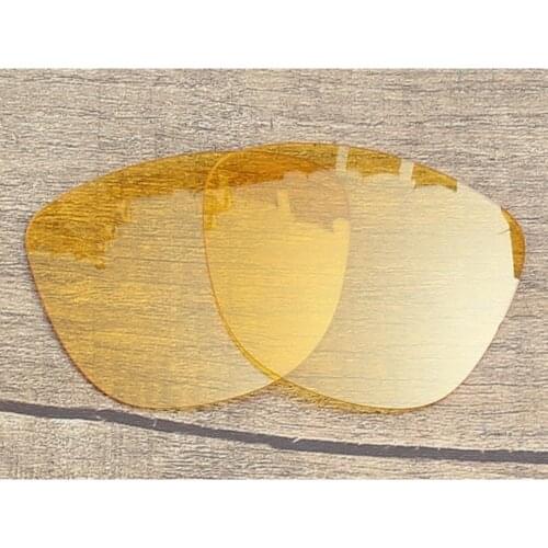 Vonxyz High Intensity Yellow Replacement Lenses for-Oakley Frogskins OO9013 Frame