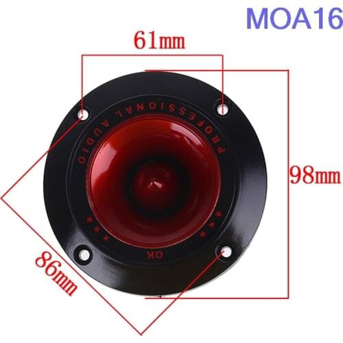 1pc Piezoelectric Tweeter 3" Audio Speaker Treble Ceramic Piezo Loudspeaker PA/DJ Tweeters Home Subwoofer Stage Sound