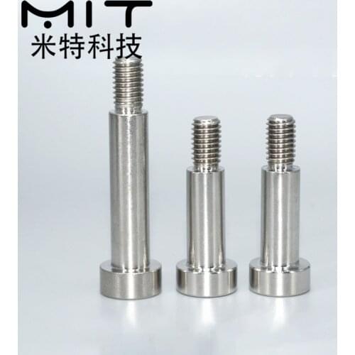Equal Height Limit Bolt Stainless Steel External Thread Convex Shaft Shoulder Plug Screw Socket 3