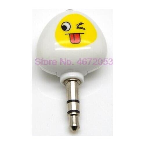 500pcs Mini 3.5mm Infrared IR Phones Remote Control Universal Intelligent Mobile Phone Smart Remote Control TV DVD