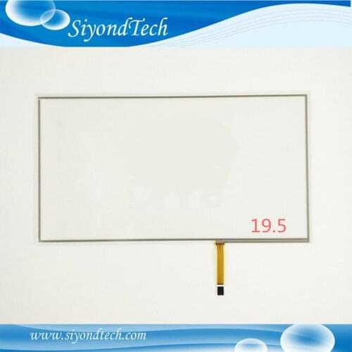 Free Shipping!!!New 19.5" 452MM*263MM 4 Wire 16:9 Resistive Touch Screen Panel Digitizer Film to Glass+Controller