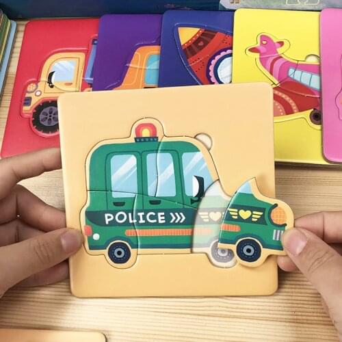 Large Puzzle Kids Educational Toys Board Games Puzzle Toys Kids 2 To 4 Years Old Sensory Toys Juguetes Birthday Gift BK50PT