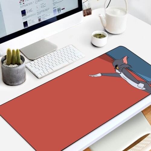 Cat And Mouse Gaming Large Mouse Pad Gamer Big Mouse Mat for PC Computer Mousepad Carpet Surface Mause Pad Keyboard Desk Mat