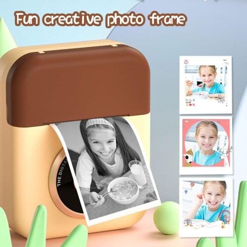 12 million pixels Children Camera Instant Print Camera For Kids 1080P Digital Camera With Thermal Photo Papers Child Toy Camera