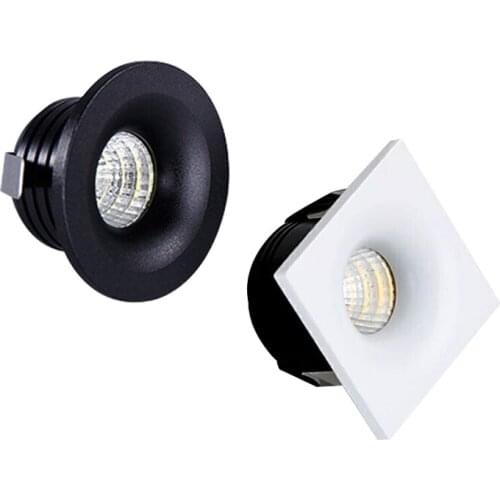 AC85-265V mini LED lamp 3W background wall Downlight embedded wall Spotlight for Cabinet Counter Showcase Cabinet