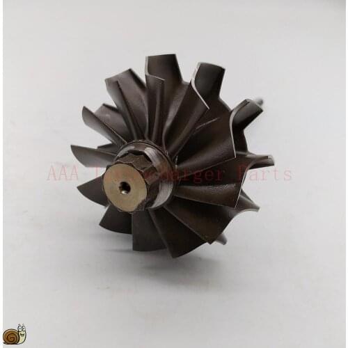 K27 Turbo parts Long shaft Turbine Wheel 64x76mm-12blades supplier AAA Turbocharger Parts