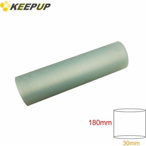 Furniture wheel.Diameter 30mm, length 180mm,PU polyurethane roller with bearing,Soft surface,Pipeline transmission Rubber wheel