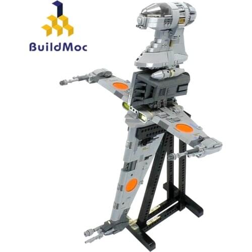MOC 18137 Space Wars Serie B-wing Starfighteals-Minifig Mobile Building Block Bricks Compatible With Christmas toys
