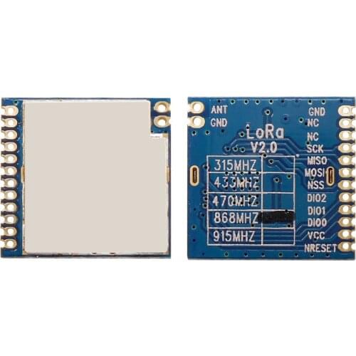 Diy Kit (10pcs ) SX1276 Chip Module 915MHz Frequency Band NiceRF Module LoRa1276 +antenna 915mhz 100mW FCC