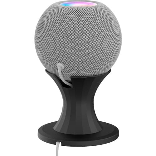 New Desktop Bracket Table Holder Rack Support Stand Compatible With Apple Home Pod Mini Audio Desktop Stand-Black/White