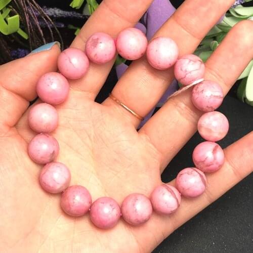 Natural rose grey crystal bracelet, beautiful decoration reiki healing health items