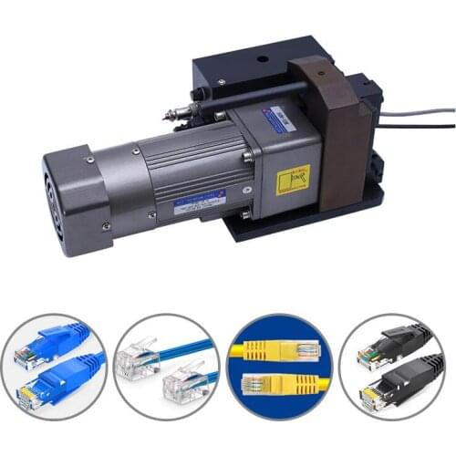 Crystal Head Crimping Machine Automatic Telephone Line Network Cable PC Head Forming Machine