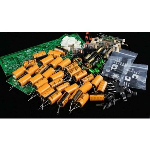 One Pair Ver 2.0 Single-Ended PASS A3 Class A Amplifier Board Kit 30W +30W Amp DIY