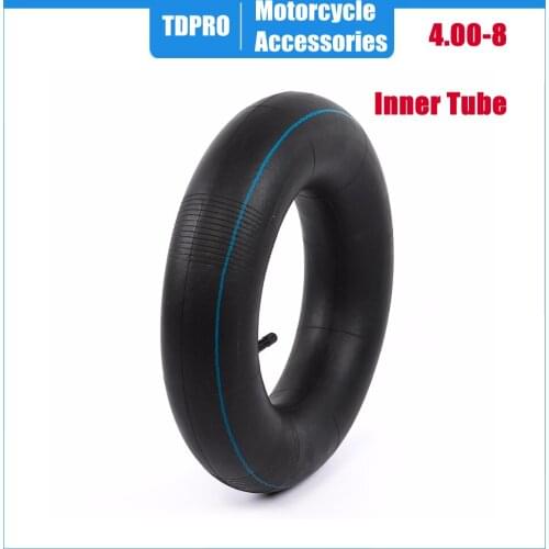 TDPRO Motorcycle Tires 4.80/4.00-8 Bent Valve Stem Inner Tube For 70cc 90cc 110cc 125cc Pit Dirt Bike CRF50 XR50 CRF50 110 125