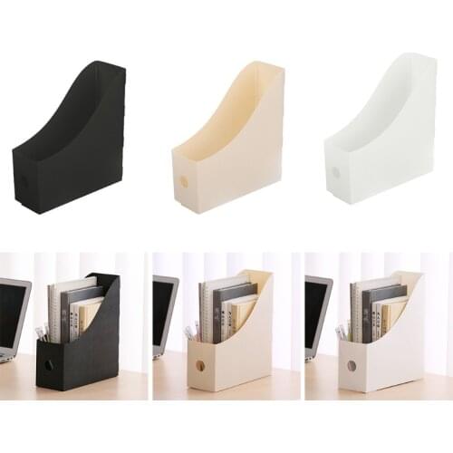 Office Document File Storage Box Folding Desktop Organizer Multi-functional Books Sundries Storage Stationery